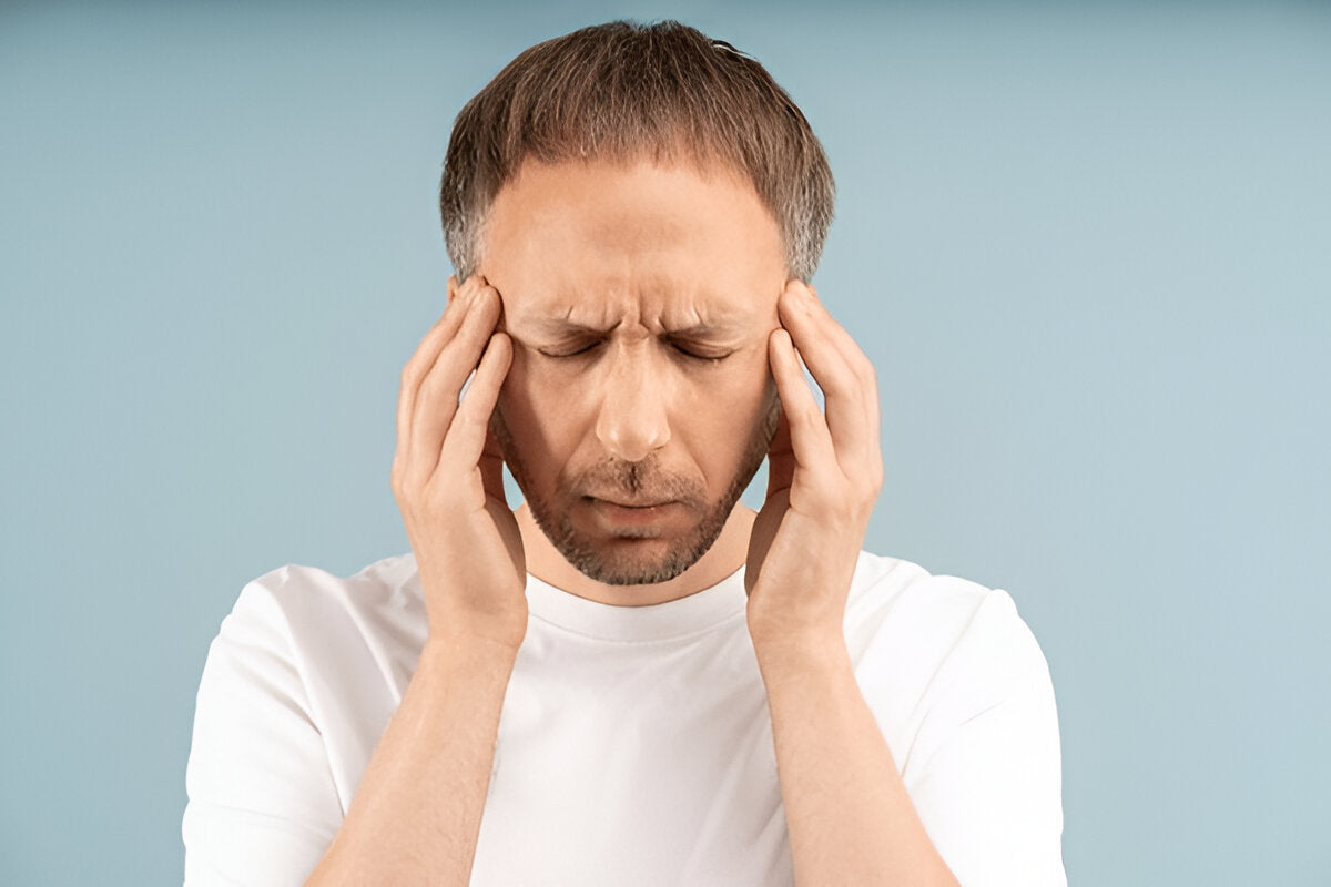 man with neurological condition